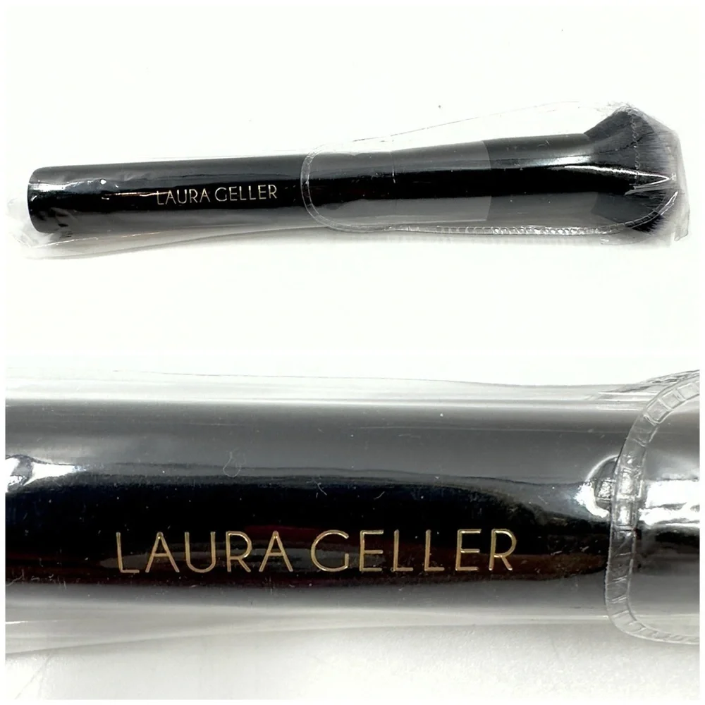 Laura Geller Foundation Brush Black Full Size High Bristle Count Ultra Soft NEW